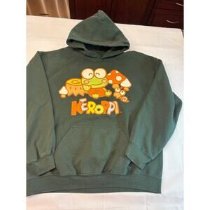 Sanrio Keroppi Green Hoodie Size M/L